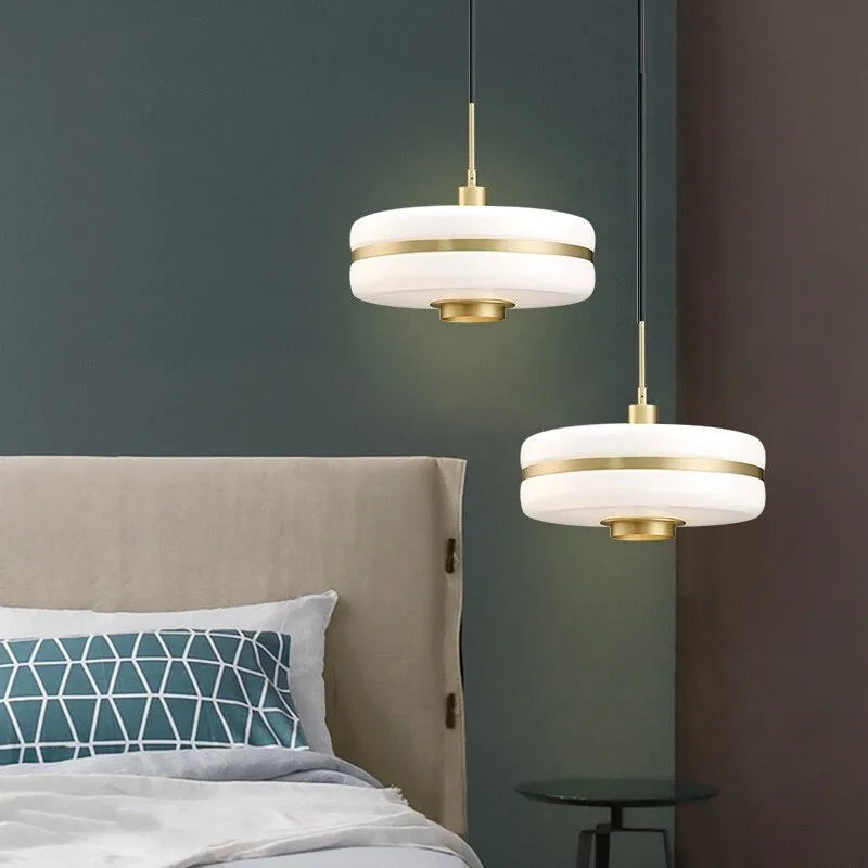 HorizonGlow | Elegante und beruhigende skandinavische Lampe