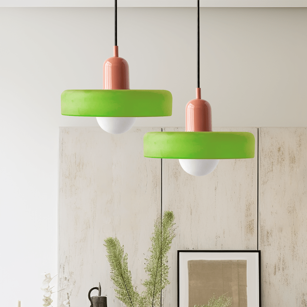 LumenKreis | Zeitlose Glas Pendelleuchte für klare Akzente - Brezella