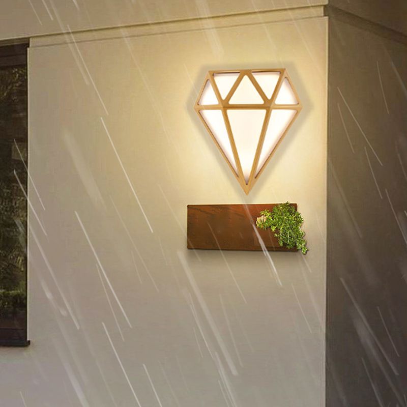 StrahlGlanz | Wetterfeste Wandleuchte mit zeitlosem Design - Brezella
