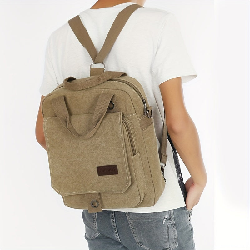 UrbanTrek | Zeitloser Rucksack aus Canvas für jede Reise