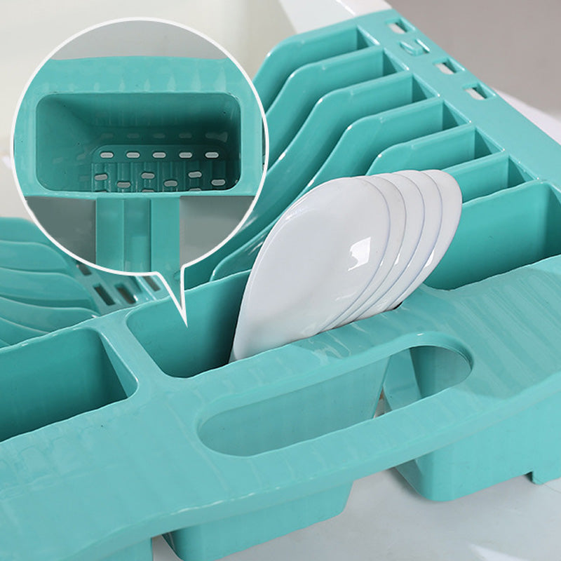 StretchDry | Platzsparendes Abtropfgestell mit ausziehbarem Design