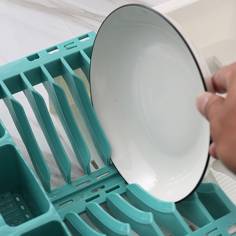 StretchDry | Platzsparendes Abtropfgestell mit ausziehbarem Design