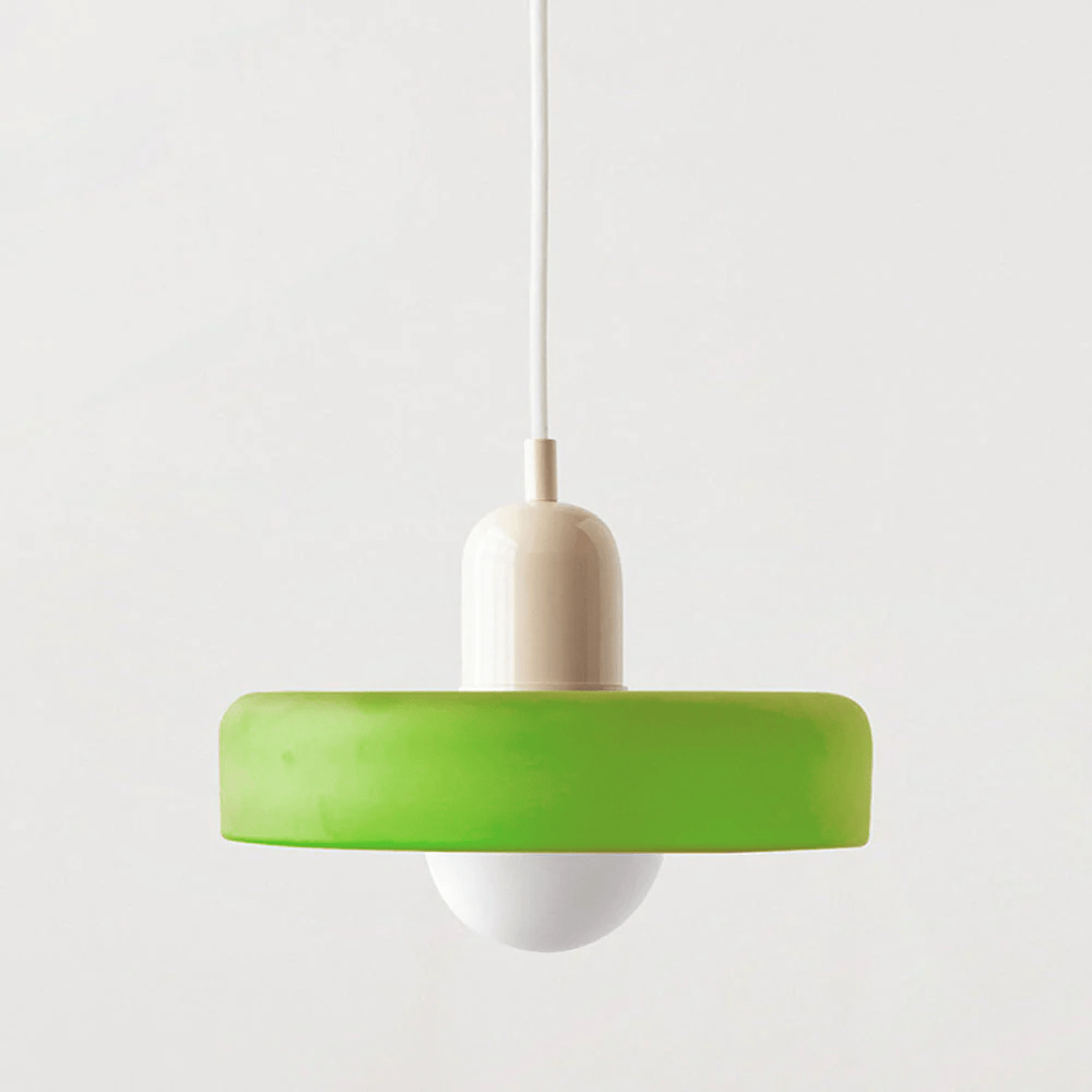 LumenKreis | Zeitlose Glas Pendelleuchte für klare Akzente - Brezella