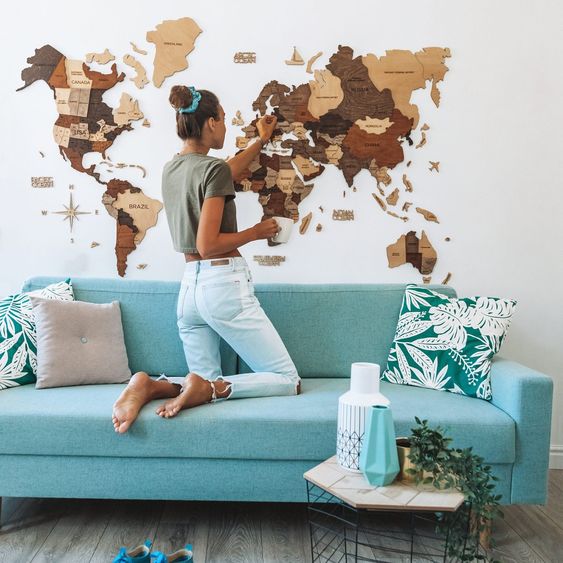 WanderPrint | Personalisierte Weltkarte für Reisende