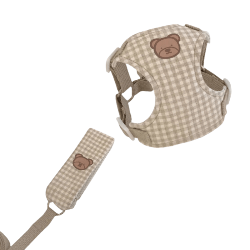 BearStride | Elegantes Hundeharness und Leine Set - Brezella