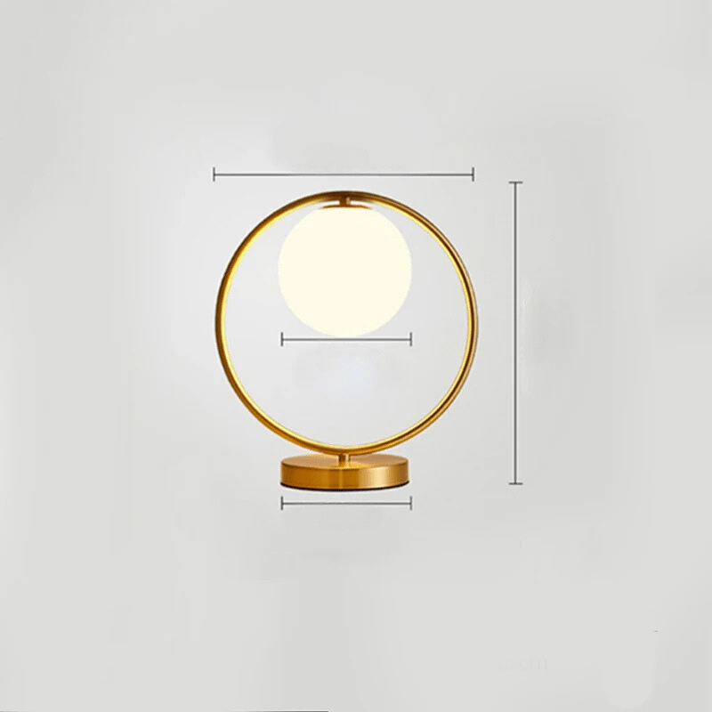 GlowCircle | Kreative Ringlampe mit dimmbarer Helligkeit