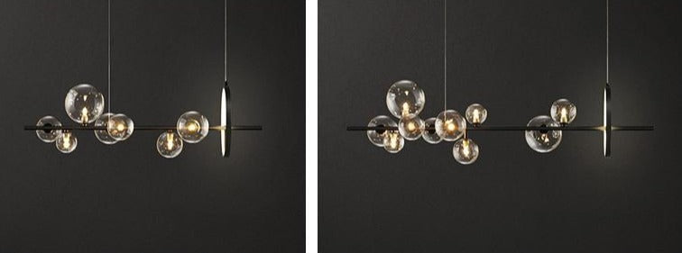 CelestLume | Atmosphärische Pendelleuchte mit einzigartiger Glasstruktur