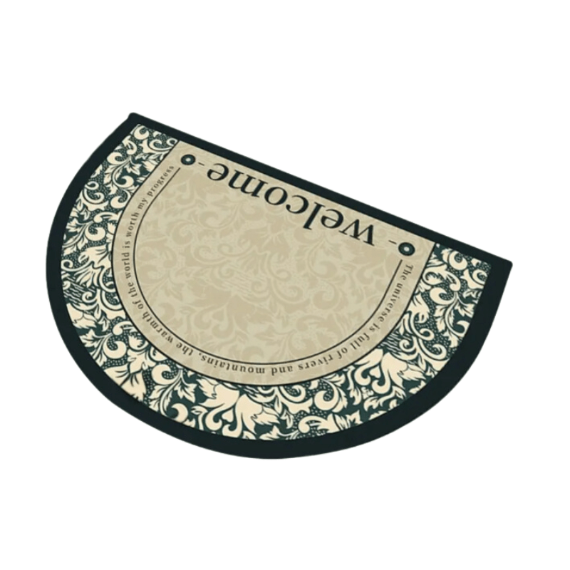 KomfortBlüte | Weicher Badteppich im floralen Vintage-Design - Brezella