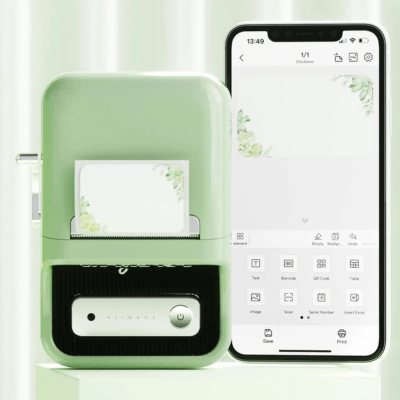 SmartTag | Vielseitiger Etikettendrucker für effiziente Organisation - Brezella