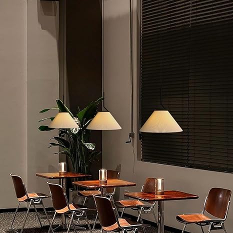LumiZart | Cremefarbene Hanglampe für eine behagliche Stimmung - Brezella