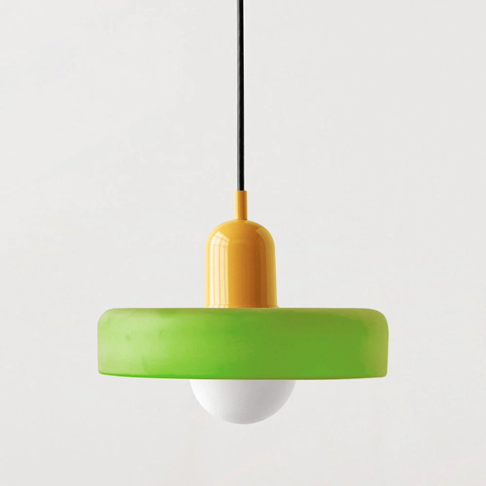 LumenKreis | Zeitlose Glas Pendelleuchte für klare Akzente - Brezella