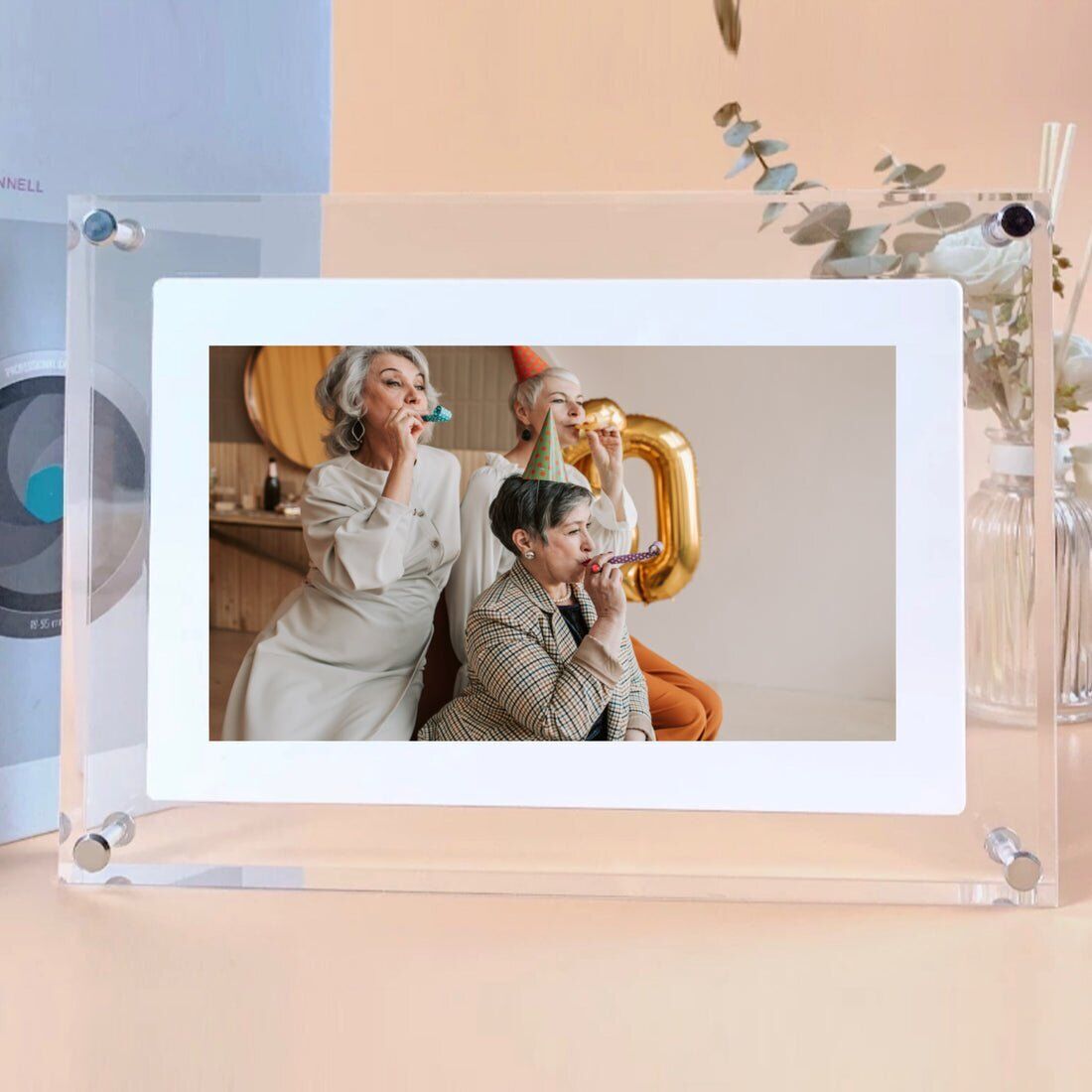 MemoryLuxe | Stijlvolle Digitale Fotolijst voor Onvergetelijke Herinneringen - Brezella