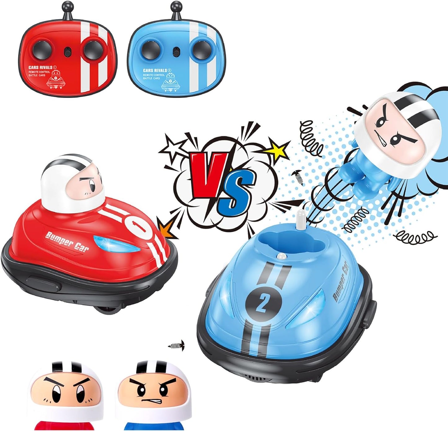 RennHub | Mini Bumper Karts für spannende Abenteuer zu Hause - Brezella