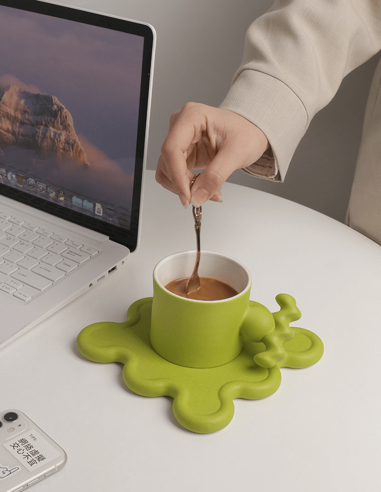 LuxeKaffee | Premium Porzellan-Set für stilvolle Momente - Brezella