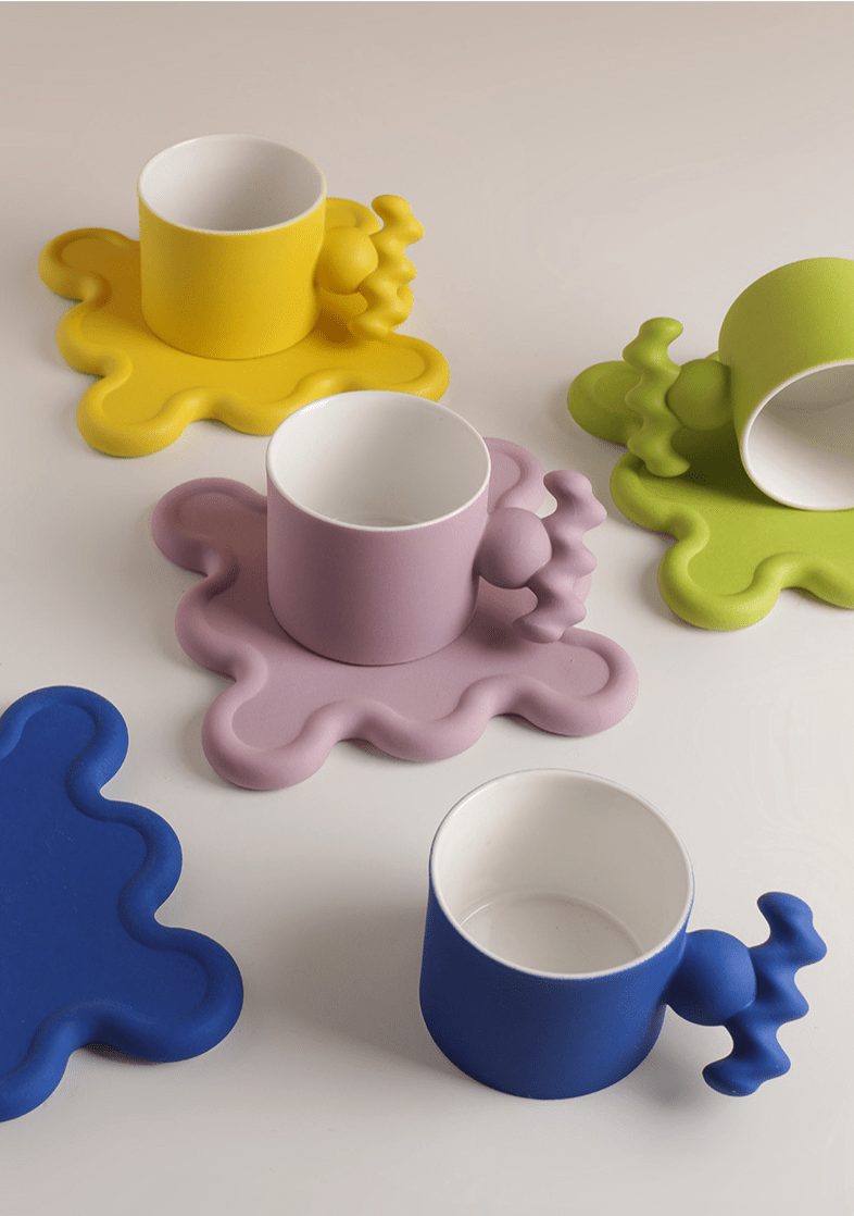 LuxeKaffee | Premium Porzellan-Set für stilvolle Momente - Brezella