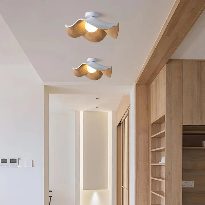 BlattGlow | Moderne Lotus-inspirierte Deckenlampe - Brezella