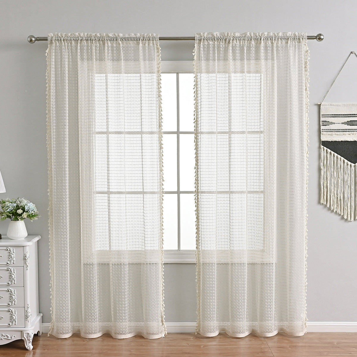 VivaBreeze | Elegante transparente Vorhänge für helle und geräumige Innenräume