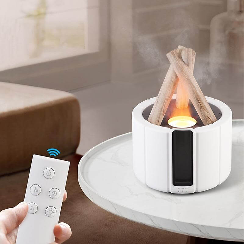 GlowVapor | Einstellbarer Flammen-Luftbefeuchter für bessere Luftqualität - Brezella