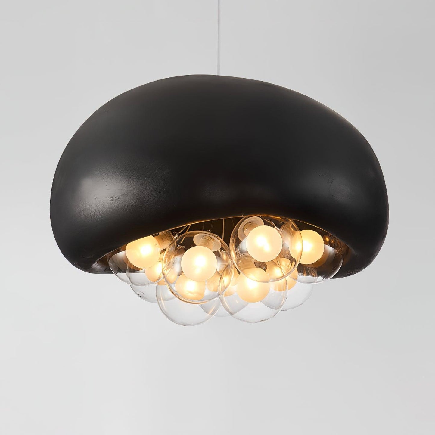 OrbLume | Elegante Pendelleuchte mit Blasenstruktur
