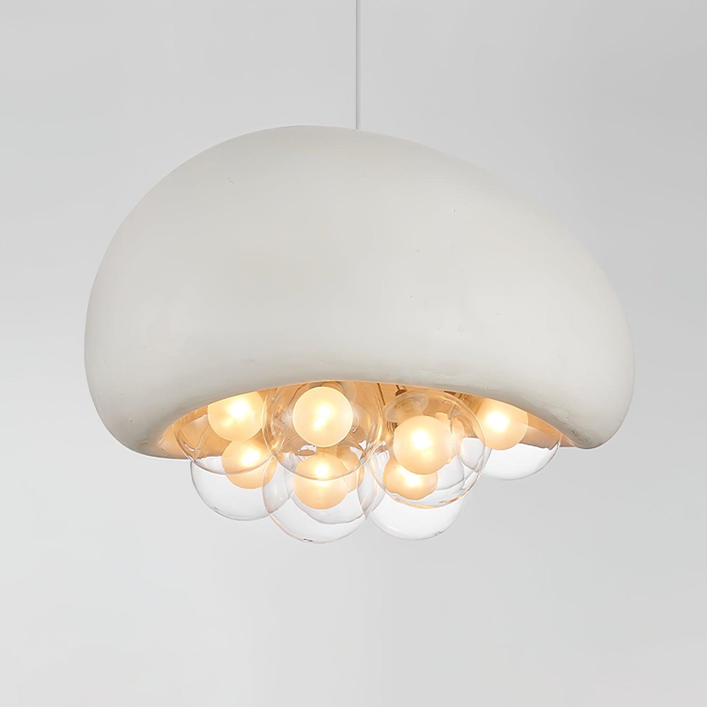 OrbLume | Elegante Pendelleuchte mit Blasenstruktur