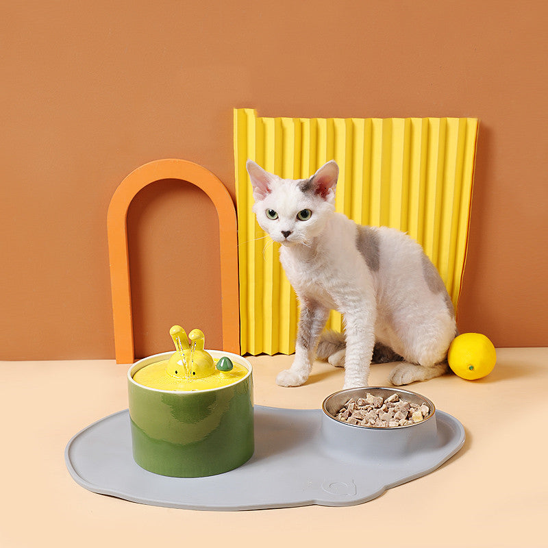 BunnyFlow | Eleganter Wasserautomat für Kaninchen - Brezella