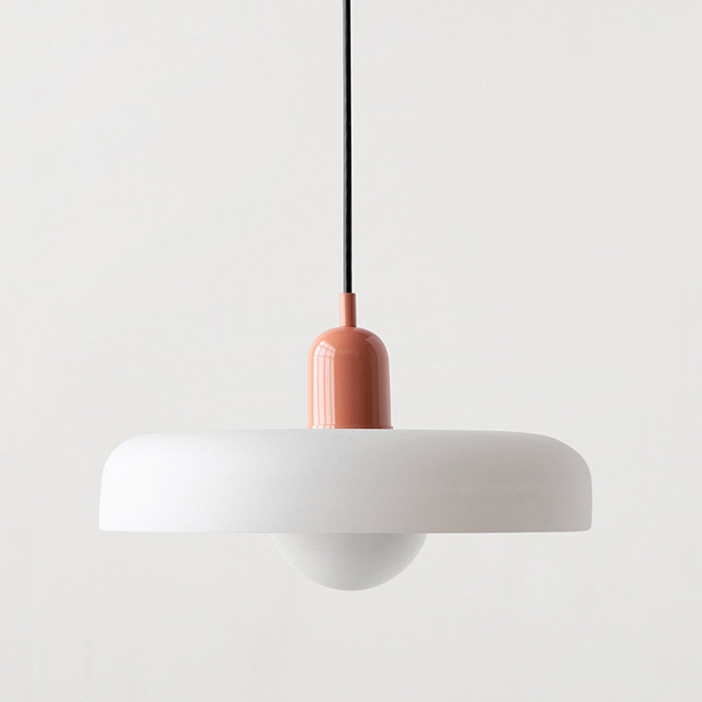 LumenKreis | Zeitlose Glas Pendelleuchte für klare Akzente - Brezella