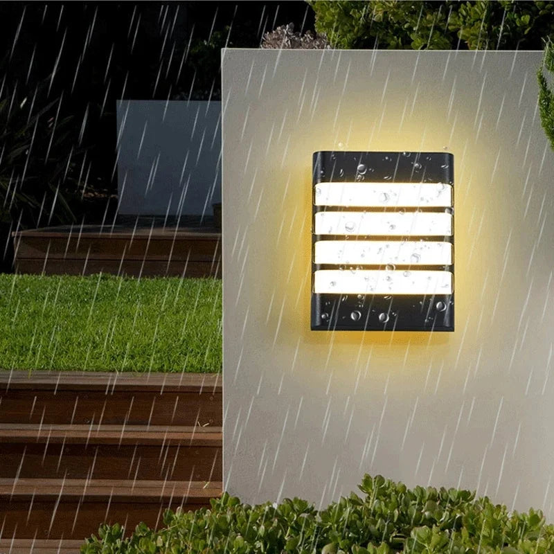 GlowGuard | Robuste und stilvolle LED-Außenleuchte - Brezella