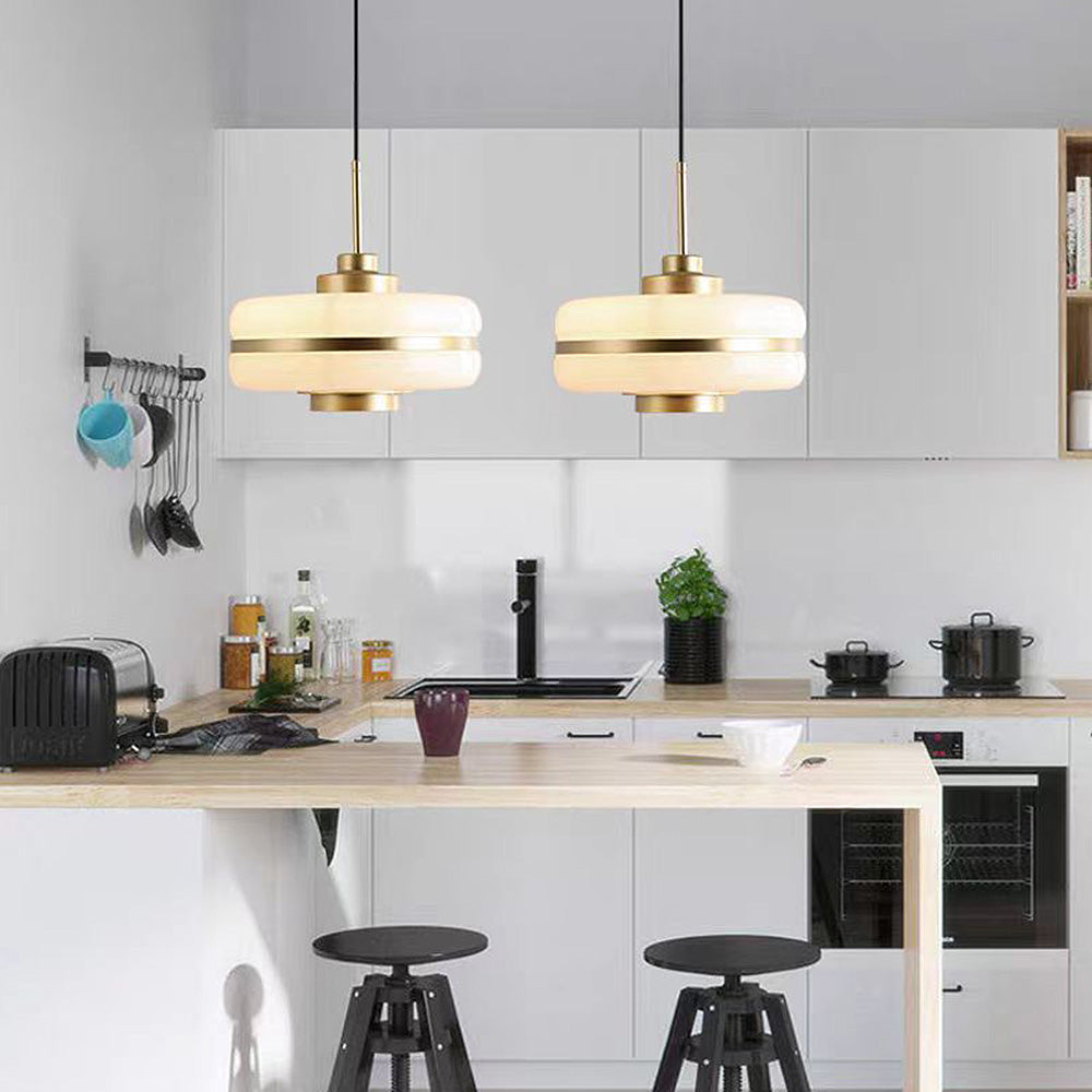 HorizonGlow | Elegante und beruhigende skandinavische Lampe