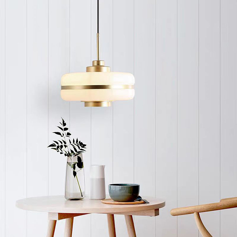 HorizonGlow | Elegante und beruhigende skandinavische Lampe