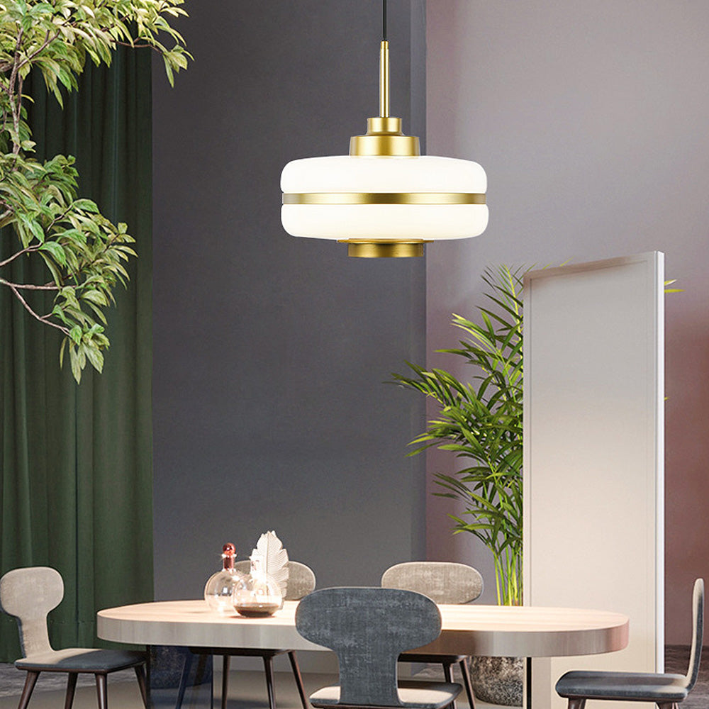 HorizonGlow | Elegante und beruhigende skandinavische Lampe