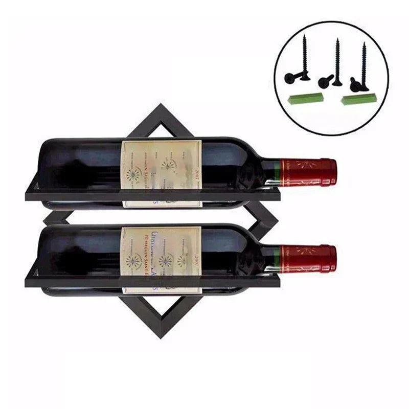 VinoGlanz | Elegantes Weinregal für besonderen Charme - Brezella