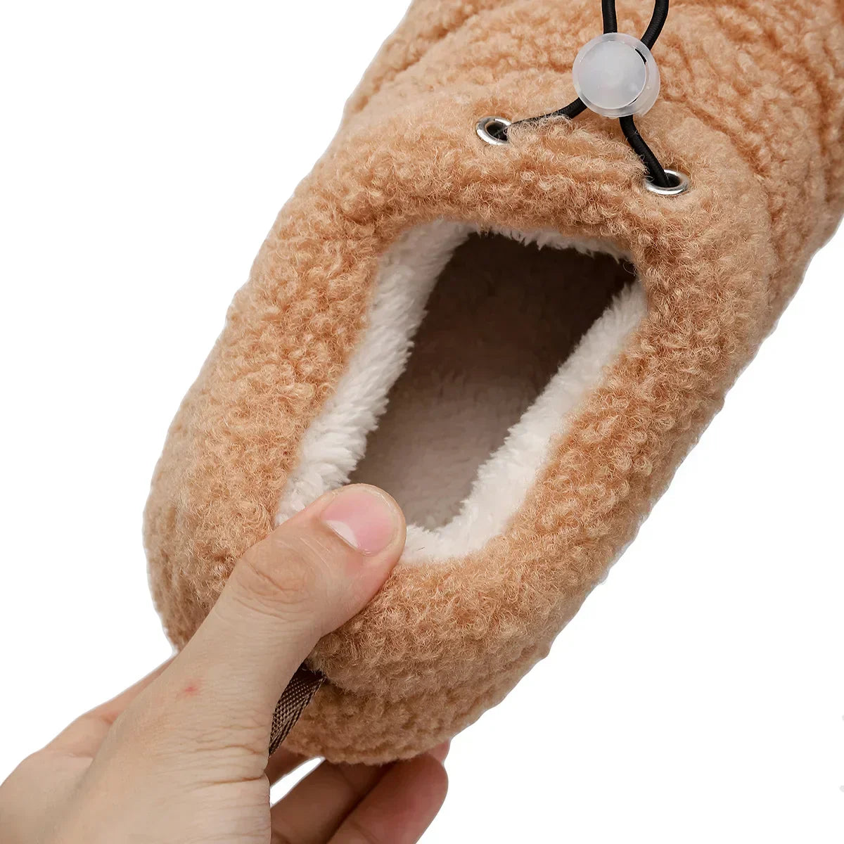 LumiSoft | Flauschige Pantoffeln mit sicherem Halt - Brezella