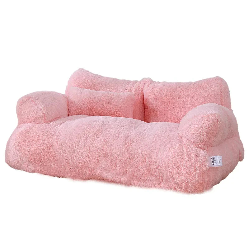 SofaPfote | Luxuriöses Katzenbett für gemütliche Wintertage - Brezella