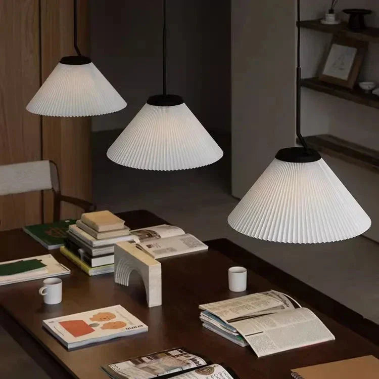LumiZart | Cremefarbene Hanglampe für eine behagliche Stimmung - Brezella