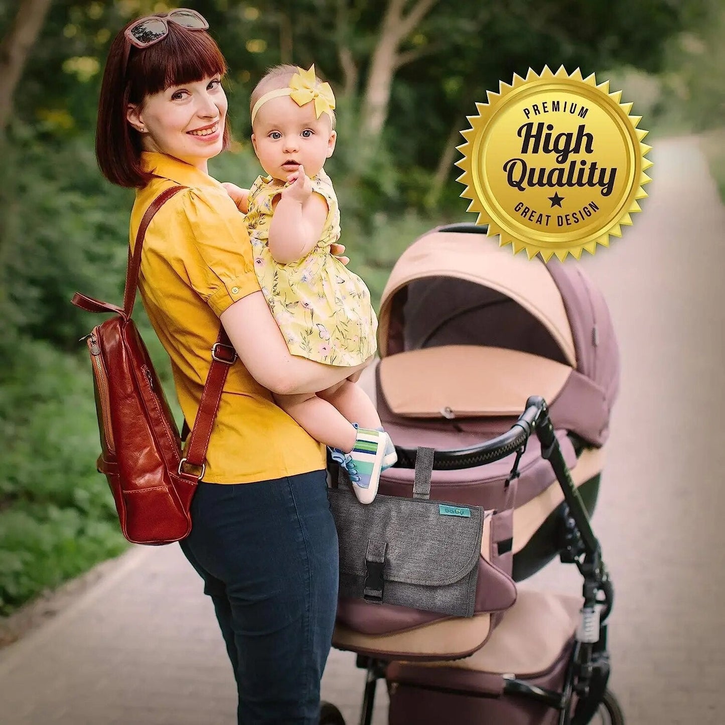 EasyNest | Weiche Reise-Wickelunterlage für Babys Wohlbefinden