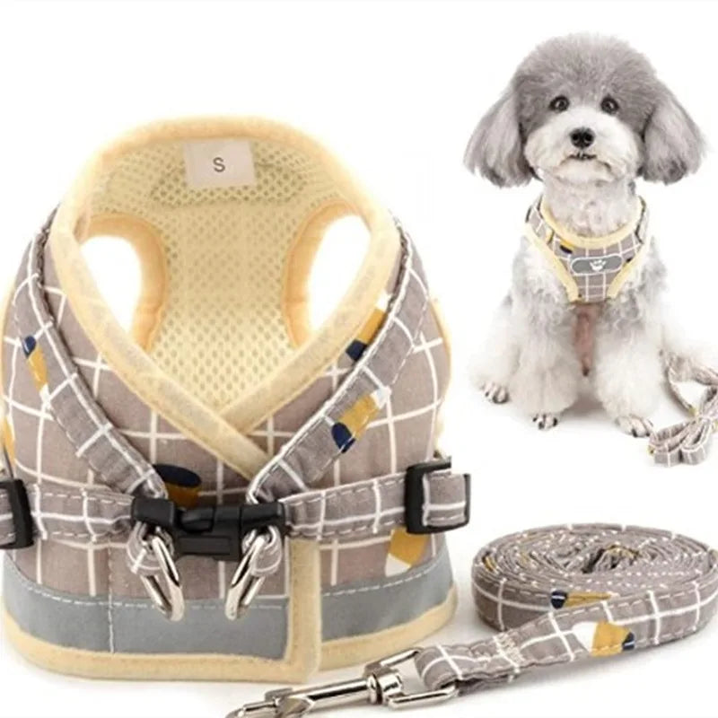 PawBright | Leuchtendes Tanktop & Leinen-Set für Hunde - Brezella