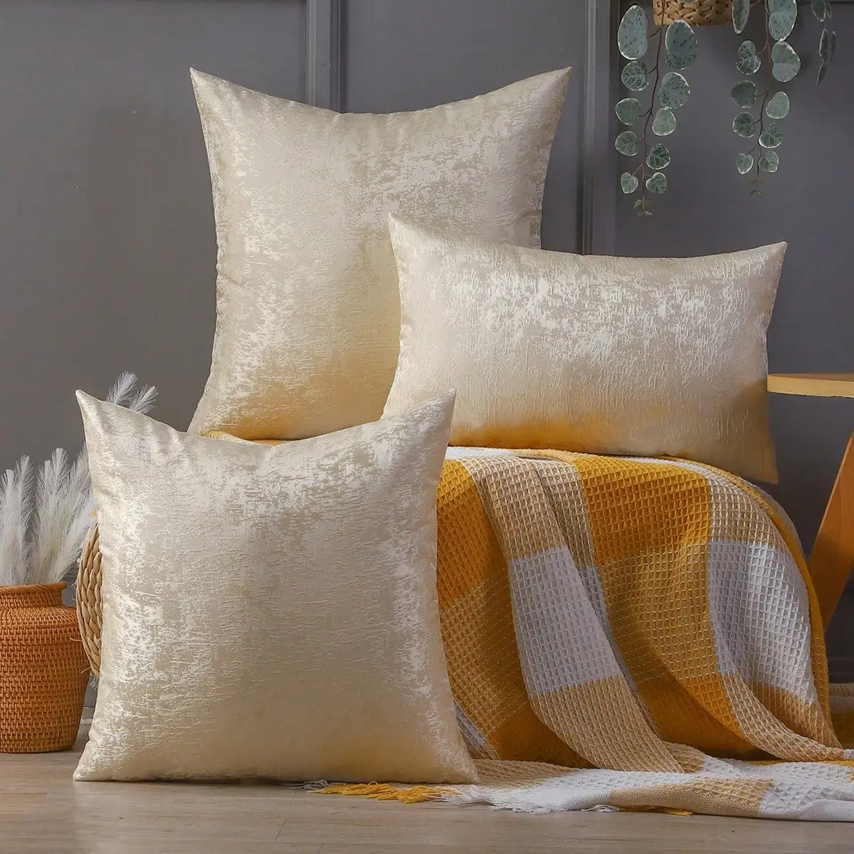 VelvetLuxe | Samtkissenbezüge für eine elegante Atmosphäre