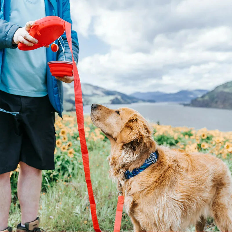 WanderFreund | Hunde Trink- und Abfallset für Ausflüge - Brezella