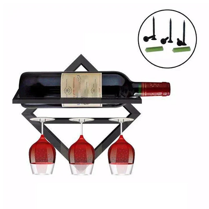VinoGlanz | Elegantes Weinregal für besonderen Charme - Brezella