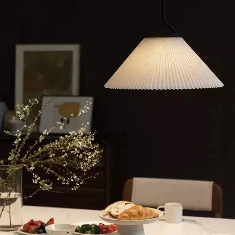 LumiZart | Cremefarbene Hanglampe für eine behagliche Stimmung - Brezella