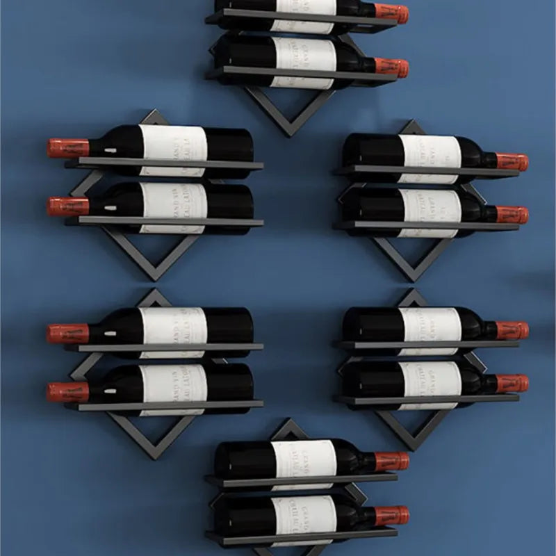 VinoGlanz | Elegantes Weinregal für besonderen Charme - Brezella