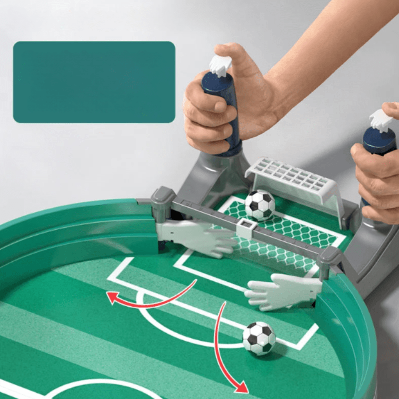 SoccerBox | Tischfußball-Tisch mit einfachem Aufbewahrungssystem - Brezella