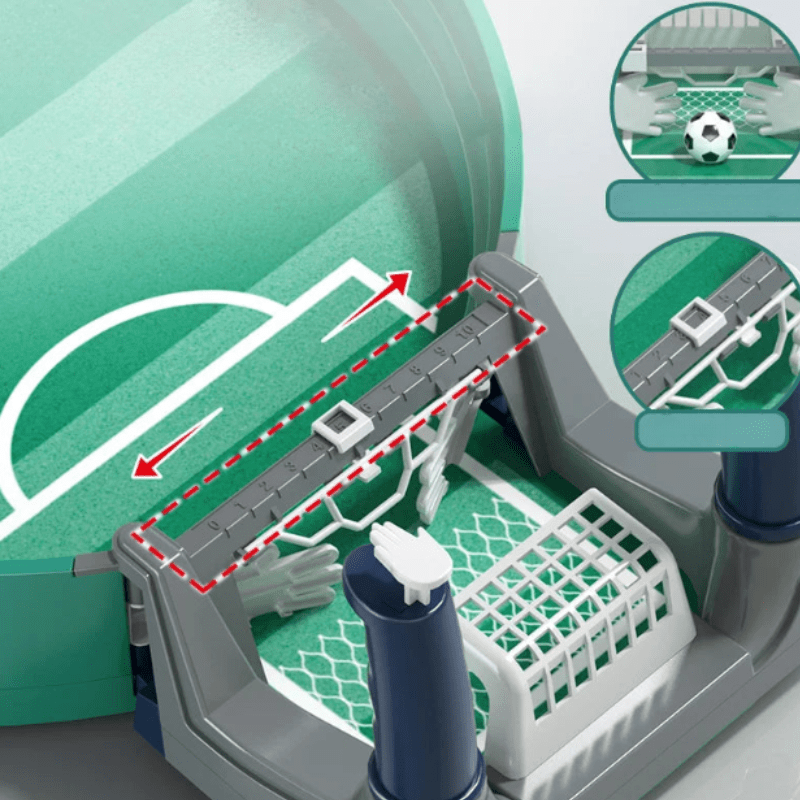 SoccerBox | Tischfußball-Tisch mit einfachem Aufbewahrungssystem - Brezella