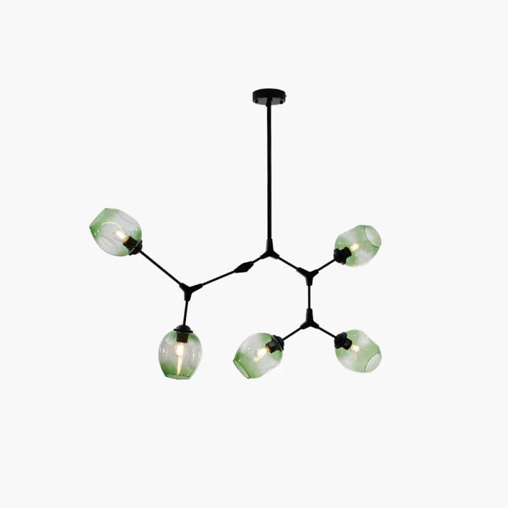 OrbitGlow | Sputnik-Hängelampe mit einzigartigen Glasbubbles - Brezella