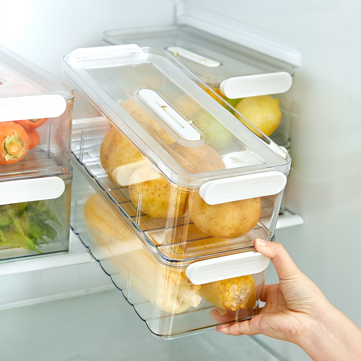 ProFresh | Kühlschrank-Organizer für optimalen Frischeerhalt - Brezella