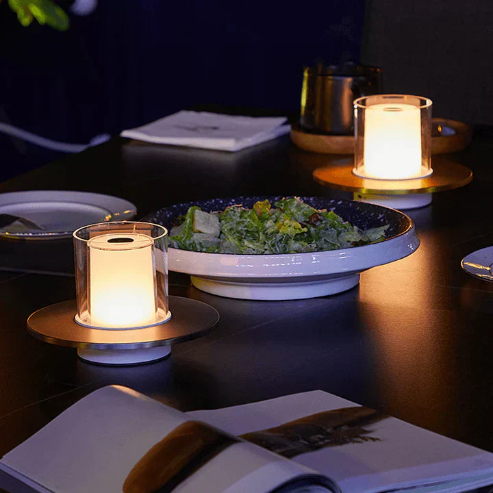 CandleLux | Induktive LED-Lampe für ein edles Ambiente - Brezella