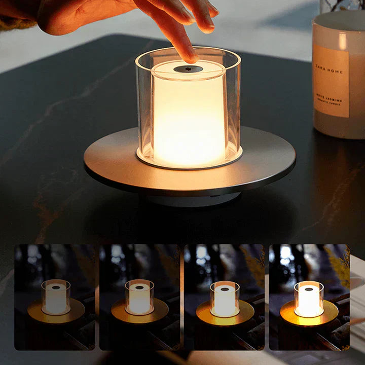 CandleLux | Induktive LED-Lampe für ein edles Ambiente - Brezella