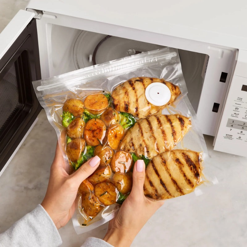MaxFresh | Wiederaufladbarer Vakuumierer für verlängerte Frische - Brezella