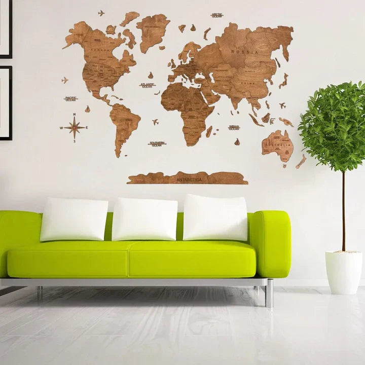 WanderPrint | Personalisierte Weltkarte für Reisende