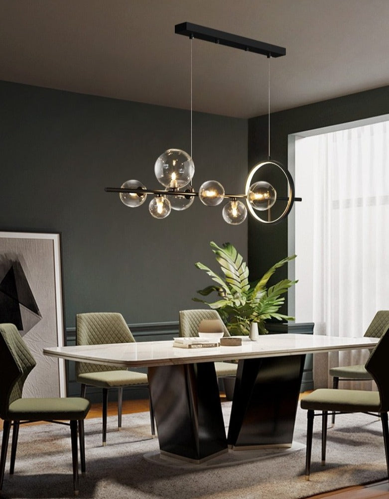 CelestLume | Atmosphärische Pendelleuchte mit einzigartiger Glasstruktur
